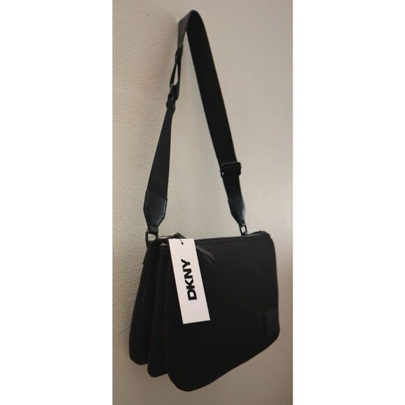DKNY R41EDW14 Women's Black Tilly Medium Triple Compartment Crossbody Bag - Picture 5 of 16